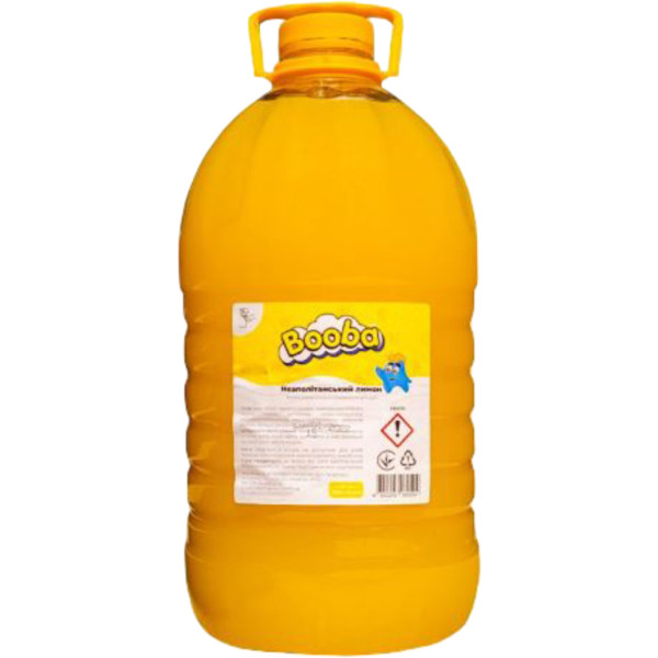 Фото - Мыло жидкое детское BOOBA с глицерином (неаполитанский лимон) 5000 мл (4820203060504) Фото - Мыло жидкое детское BOOBA с глицерином (неаполитанский лимон) 5000 мл (4820203060504)