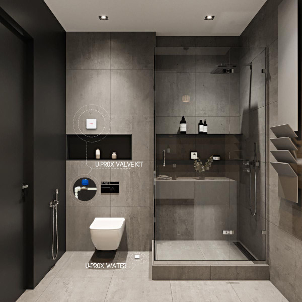 Фото - Беспроводной датчик обнаружения затопления U-PROX Valve DN15