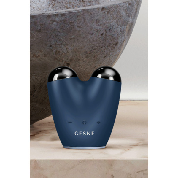 Фото - Микротоковая ручка для подтяжки лица GESKE MicroCurrent Face-Lifter 6 в 1 темно-синий (GK000015MN01)