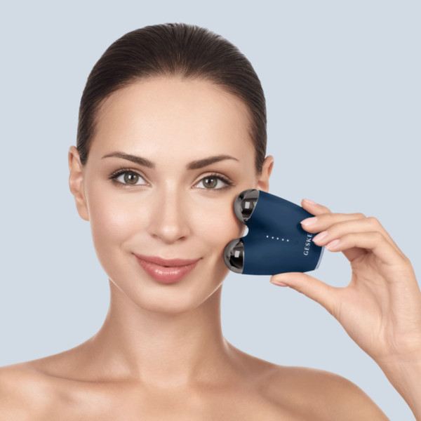 Фото - Микротоковая ручка для подтяжки лица GESKE MicroCurrent Face-Lifter 6 в 1 темно-синий (GK000015MN01)