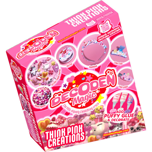 Фото - Набор для изготовления украшений Decoden Magic Think Pink Creations (4863TP)
