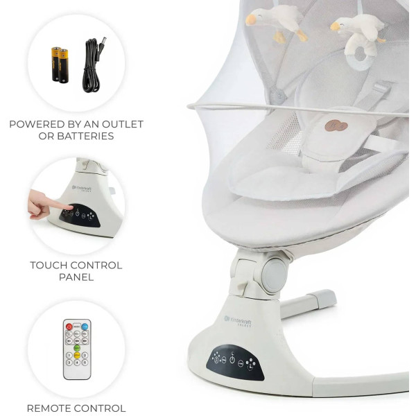 Фото - Кресло-качалка Kinderkraft Tulsy Beige (KBTULS00BEG0000)