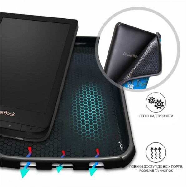 Фото - Чехол для электронной книги AIRON Premium for PocketBook 616/627/632 picture 7 (Миндальное дерево) (4821784622224)