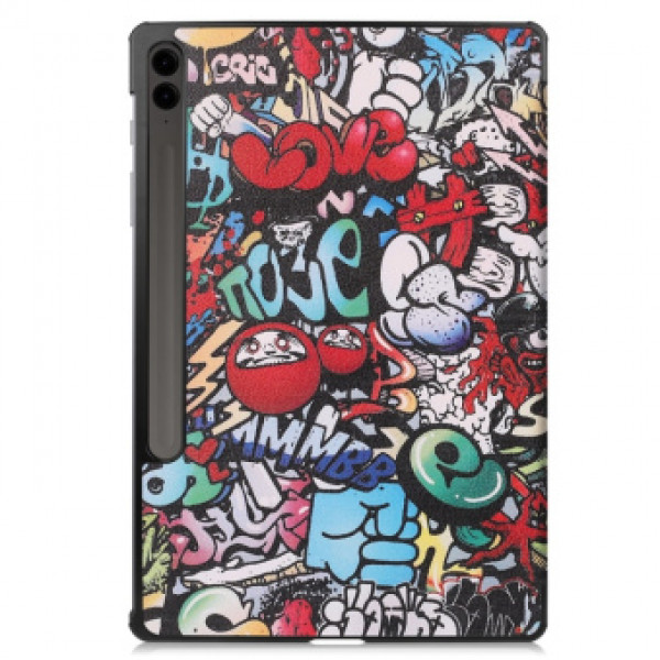 Фото - Чехол для планшета BeCover Smart Case for Samsung Galaxy Tab S9 Plus (SM-X810/SM-X816)/S9 FE Plus (SM-X610/SM-X616) 12.4'' Graffiti (710377)