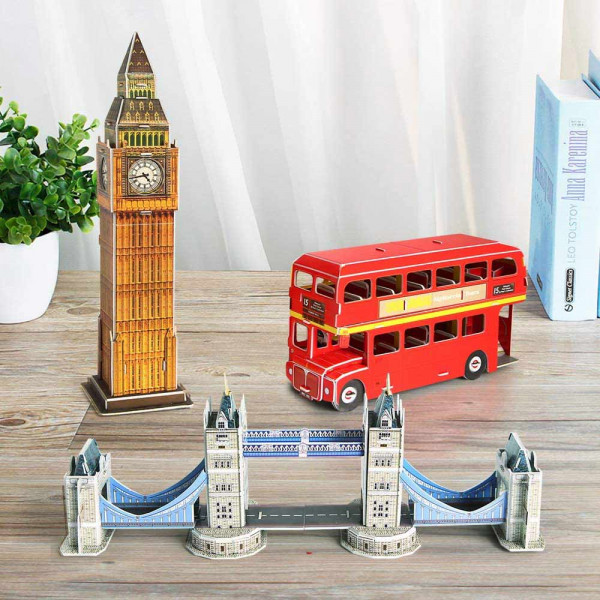 Фото - 3D пазлы Cubic Fun "Биг Бен" серия мини (S3015h)