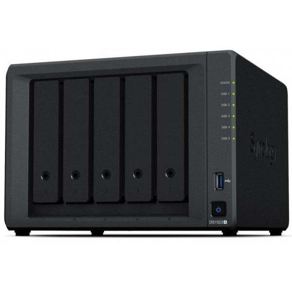 Фото - Сетевое хранилище без HDD Synology DS1522+