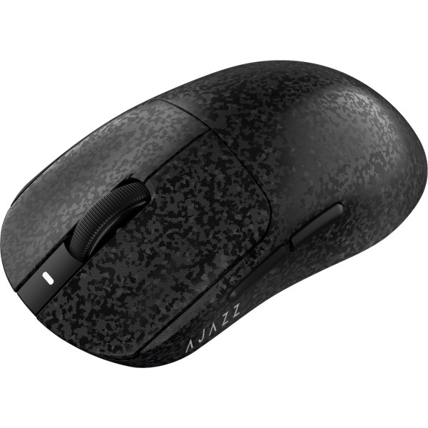 Фото - Мышь беспроводная игровая Ajazz AJ199 Carbon fiber Wireless/Bluetooth/USB Black (AJ199-B)