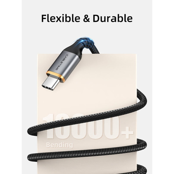 Фото - Кабель синхронизации данных Cabletime USB Type-C - USB (M/M) 2m Black (CA50L)
