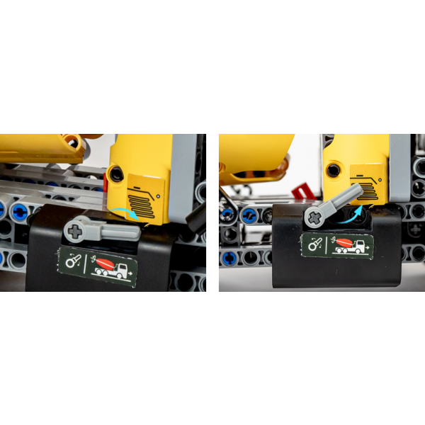 Фото - Пластиковый конструктор Onebot Mixer Truck Builderr (OBJBC58AIQI)