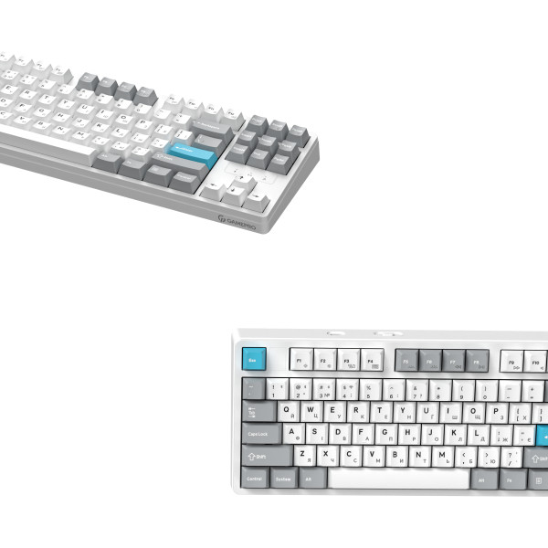 Фото - Клавиатура беспроводная игровая GamePro Asgard Ragnar Keychron Super White (MK285WH)