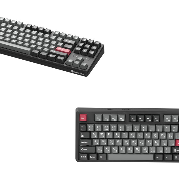Фото - Клавиатура беспроводная игровая GamePro Asgard Ragnar Keychron Super Black (MK285BK)