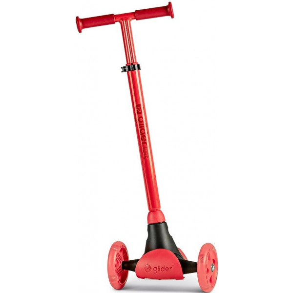 Фото - Трёхколёсный самокат YVolution YGlider Kiwi Красный (Y101258)