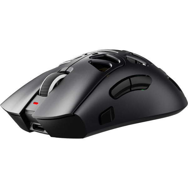 Фото - Мышь беспроводная игровая GamePro Genesis Spider Wireless/Bluetooth/USB PixArt PAW3311 Sensor Black (GM870B)