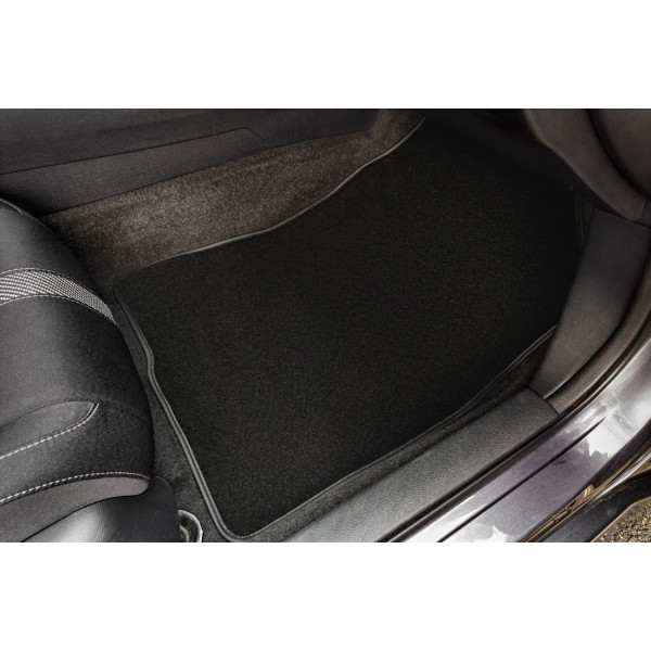 Фото - Коврики ворсовые в салон авто EVAtech Standard для Ford C-Max Hybrid (C344) (4 clips) 2010-2019 2 поколение Minivan USA черный кант FD14034ZD3FC4VEB