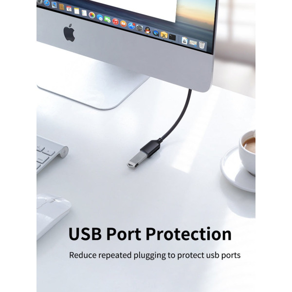 Фото - Кабель USB type A - USB type A Cabletime USB - USB V 3.0 (M/F) 0.5m Black (CA11L)