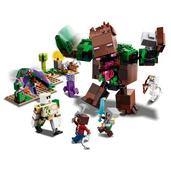 Фото - Конструктор LEGO Minecraft Мерзость из джунглей (21176)