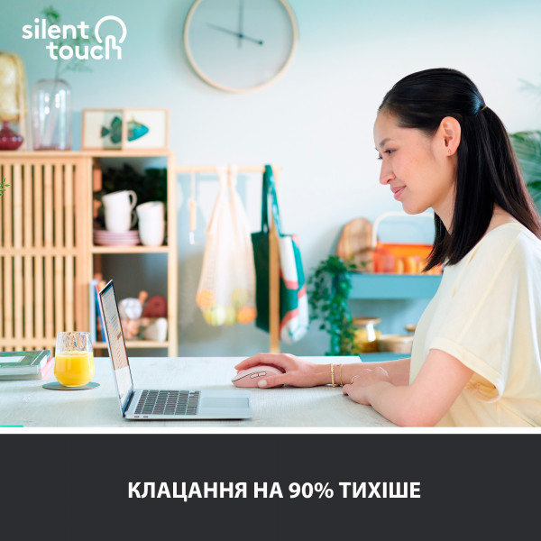 Фото - Мышь беспроводная Logitech Signature M650 L Wireless Mouse Rose (910-006237)