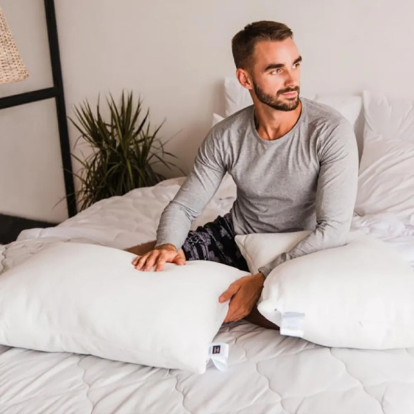 Фото - Подушка стандартная MirSon Memory №767 Julia Memory средняя 40х60 см (2200001489400)