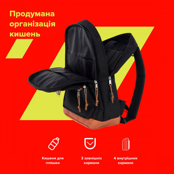 Фото - Рюкзак для ноутбука Canyon BPS-5 15.6" Black (CNS-BPS5BBR1)
