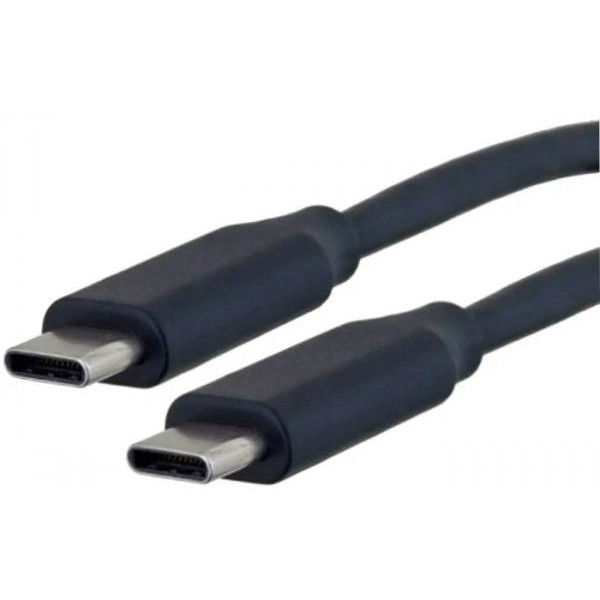 Фото - Кабель синхронизации данных Kingda USB 2.0 Type-C M-M, 1 м 60W Black (KD-UCUC3002-1m)
