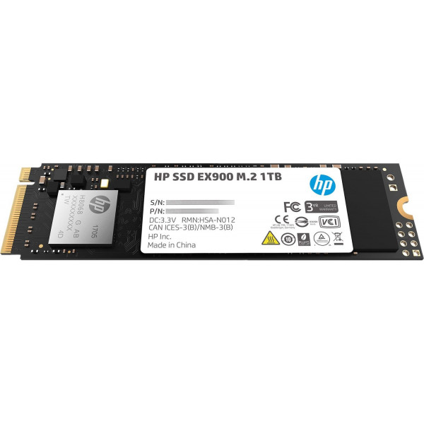 Фото - SSD-накопитель внутренний HP EX900 1TB M.2 2280 PCI Ex Gen3 x4 3D NAND, Retail (5XM46AA)