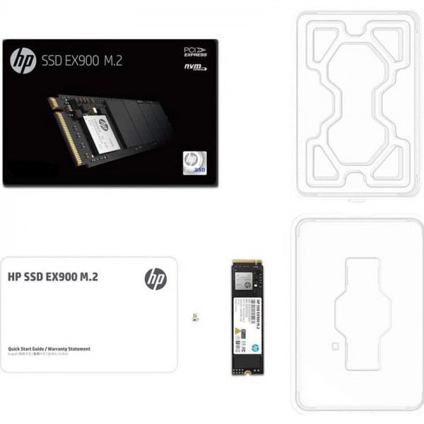 Фото - SSD-накопитель внутренний HP EX900 1TB M.2 2280 PCI Ex Gen3 x4 3D NAND, Retail (5XM46AA)