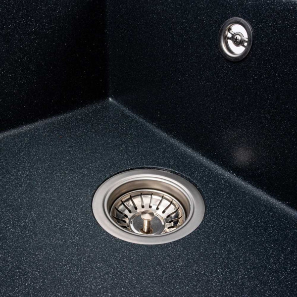 Фото - Мойка кухонная VALESO 5850 REYNA матовая Антрацит