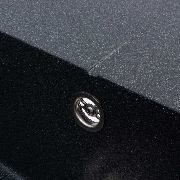 Фото - Мойка кухонная VALESO 5850 REYNA матовая Антрацит