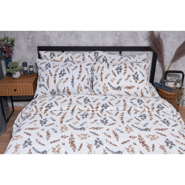 Фото - Комплект постельного белья Moon&Star Жатка Eucalyptus 143х210х2 нав. 4х70х70 (MS-820001977)