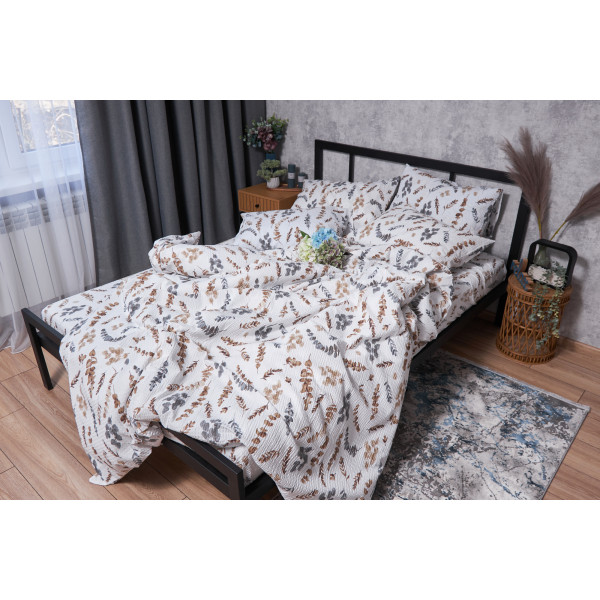 Фото - Комплект постельного белья Moon&Star Жатка Eucalyptus 143х210х2 нав. 4х70х70 (MS-820001977)