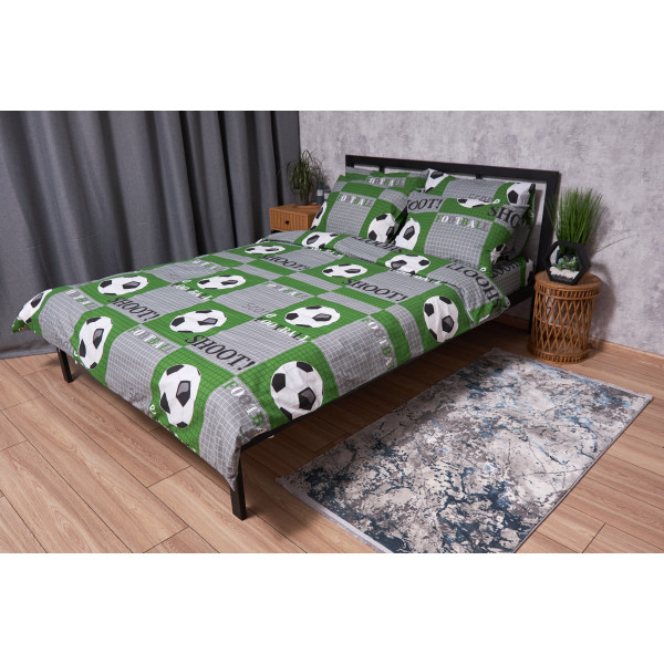 Фото - Комплект постельного белья Moon&Star Бязь Gold Люкс Football King Size 220x240 (MS-820002019)