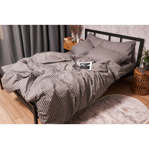 Фото - Комплект постельного белья Moon&Star Бязь Gold Люкс Ice Grey 160х220 нав. 2х50х70 (MS-820003451)