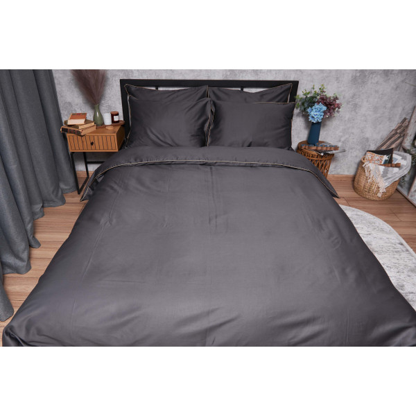 Фото - Комплект постельного белья Moon&Star Satin Premium Gold Corner 160х220 (MS-820003909)