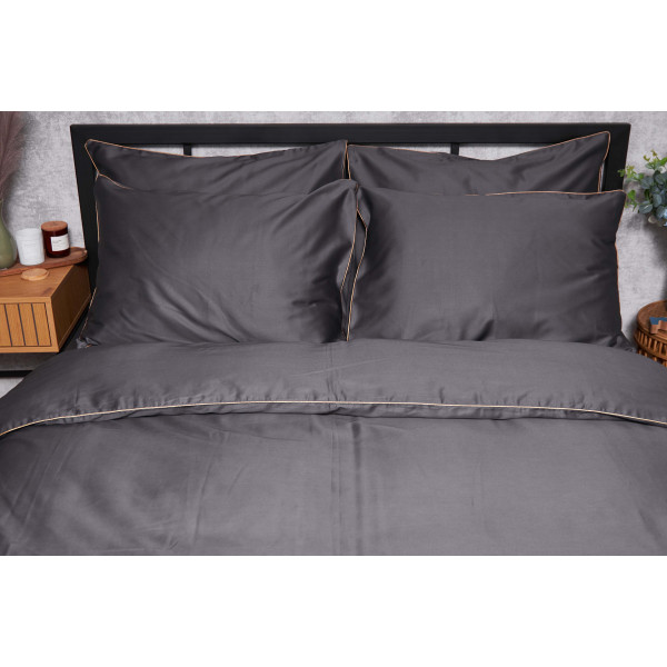 Фото - Комплект постельного белья Moon&Star Satin Premium Gold Corner 160х220 (MS-820003909)