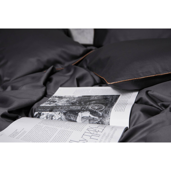 Фото - Комплект постельного белья Moon&Star Satin Premium Gold Corner 160х220х2 нав. 4х70х70 (MS-820003919)