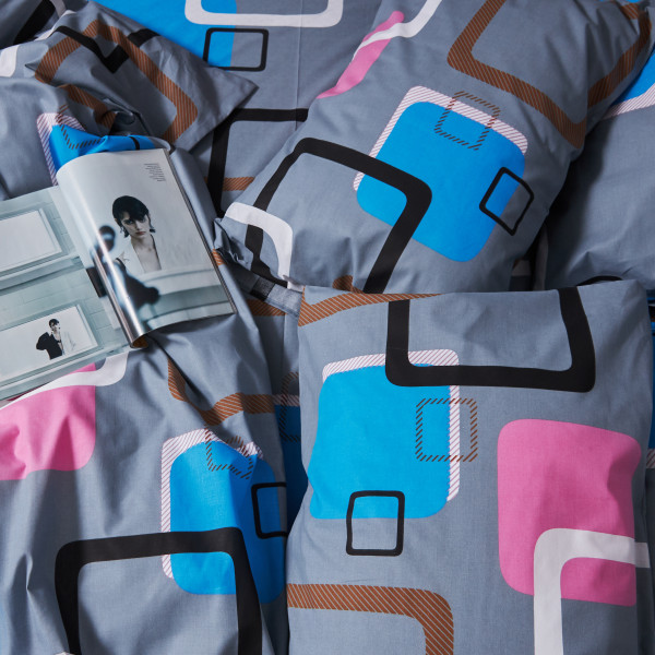 Фото - Комплект постельного белья Moon&Star Бязь Gold Люкс Retro Vibes 175х210 нав. 2х50х70 (MS-820006761)