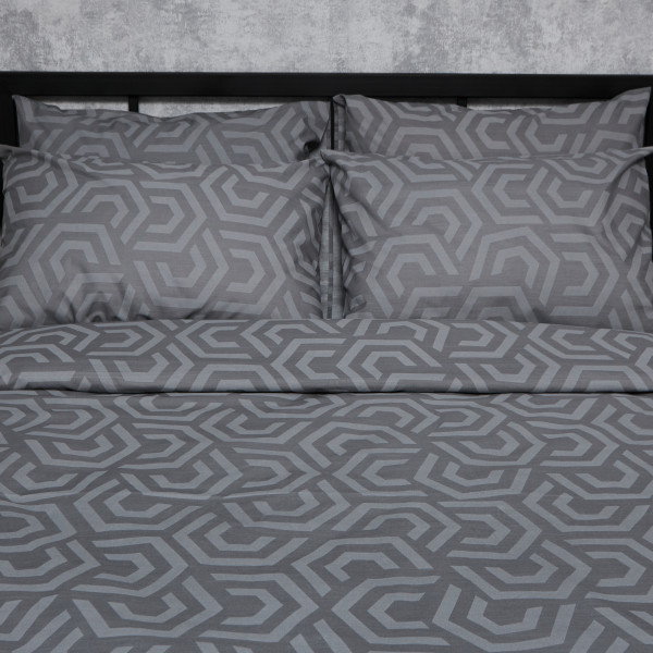 Фото - Комплект постельного белья Moon&Star Бязь Gold Люкс Urban Style 175х210 нав. 4х50х70 (MS-820007218)