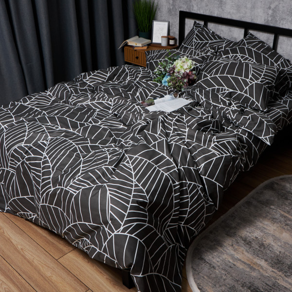 Фото - Комплект постельного белья Moon&Star Satin Elit Minimal Chic 143х210 нав. 2х40х60 (MS-820008450)
