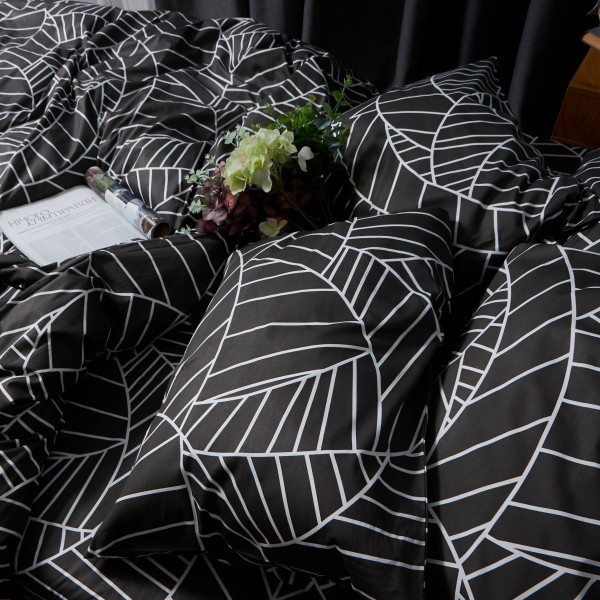 Фото - Комплект постельного белья Moon&Star Satin Elit Minimal Chic 143х210 нав. 4х50х70 (MS-820008453)