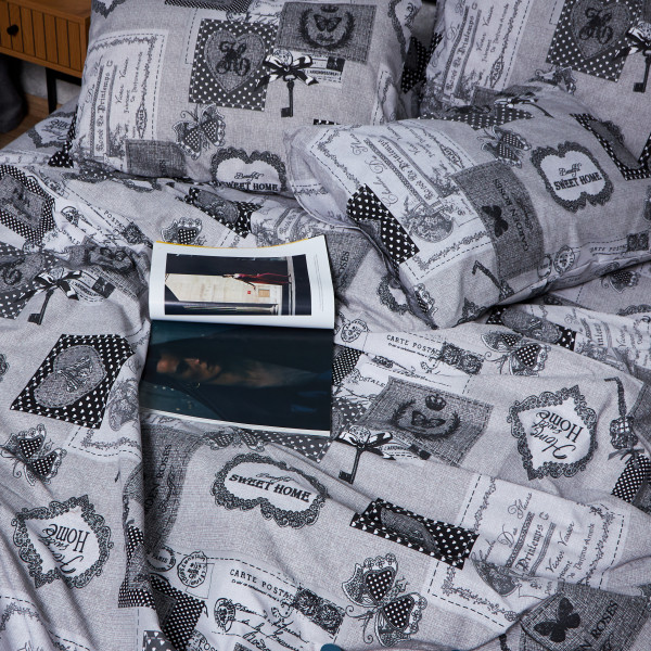 Фото - Комплект постельного белья Moon&Star Бязь Gold Люкс «Vintage Keys» 160х220х2 нав. 2х50х70 (MS-820007311)