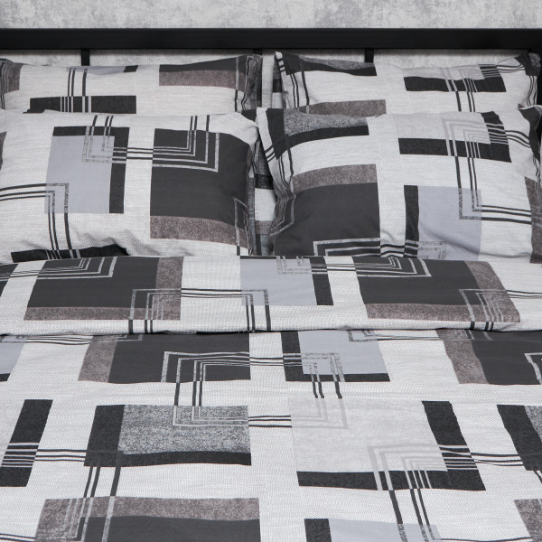 Фото - Комплект постельного белья Moon&Star Бязь Gold Люкс «Modern Vision» 143х210х2 нав. 2х70х70 (MS-820006537)