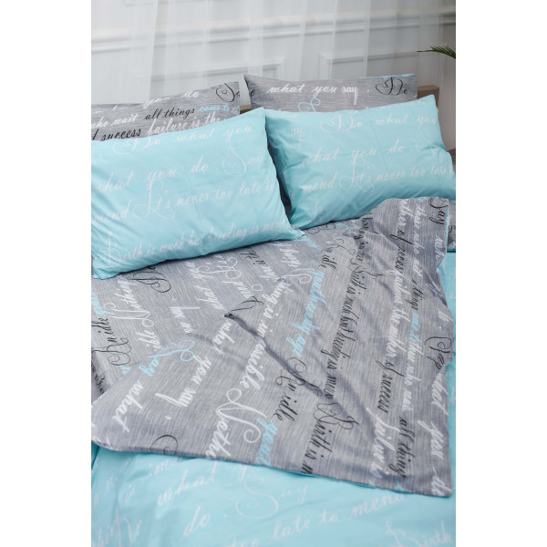 Фото - Комплект постельного белья Moon&Star 160х220 наволочки 2х50х70 Autograph Mind Бязь Gold Люкс (MS-820000716)