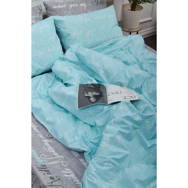 Фото - Комплект постельного белья Moon&Star 143х210х2 нав. 4х50х70 Autograph Mind Бязь Gold Люкс (MS-820000723)