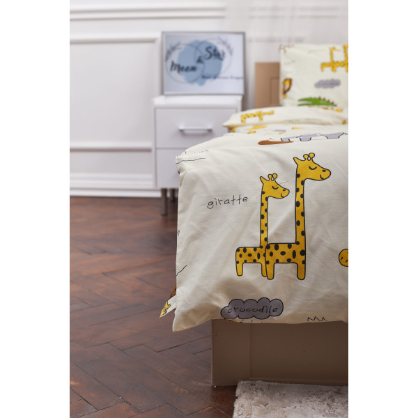 Фото - Комплект постельного белья Moon&Star 160х220х2 нав. 4х50х70 Savanna Бязь Gold Люкс (MS-820001283)