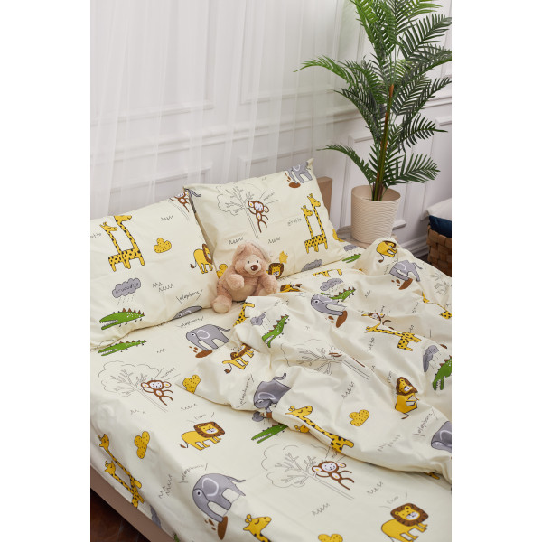 Фото - Комплект постельного белья Moon&Star 160х220х2 нав. 4х50х70 Savanna Бязь Gold Люкс (MS-820001283)