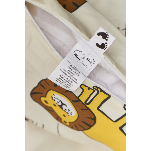 Фото - Комплект постельного белья Moon&Star 160х220х2 нав. 4х50х70 Savanna Бязь Gold Люкс (MS-820001283)