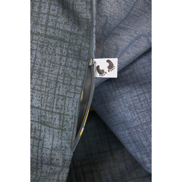 Фото - Комплект постельного белья Moon&Star 143х210х2 нав. 2х40х60 Triangles Микросатин Premium (MS-820001483)