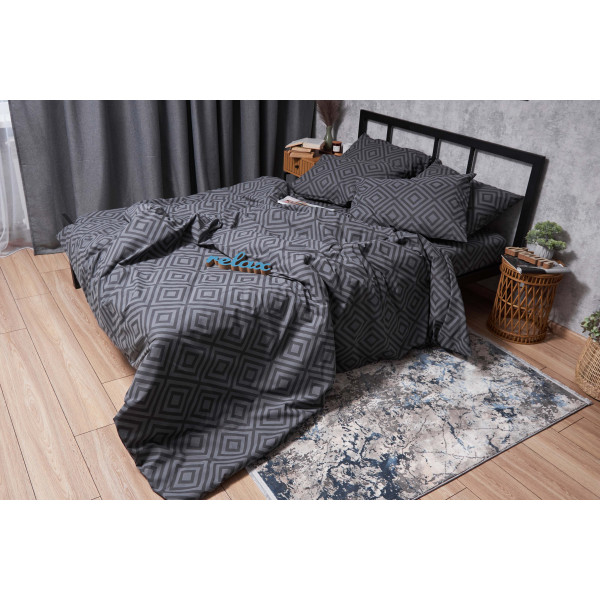 Фото - Комплект постельного белья Moon&Star Бязь Gold Люкс Storm 160х220 (MS-820004677)