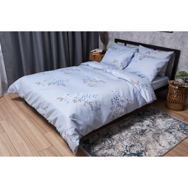 Фото - Комплект постельного белья Moon&Star Микросатин Premium «Lavender Bliss» 175х210 см нав. 4х50х70 (MS-820005188)