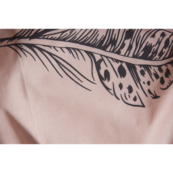 Фото - Комплект постельного белья Moon&Star Бязь Gold Люкс Feathers King Size 220x240 см нав. 4х70х70 (MS-820004344)